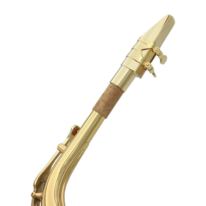 Andoer Alto Sax Saxophone Mouthpiece Metal with Mouthpiece Pads (7C) 7C