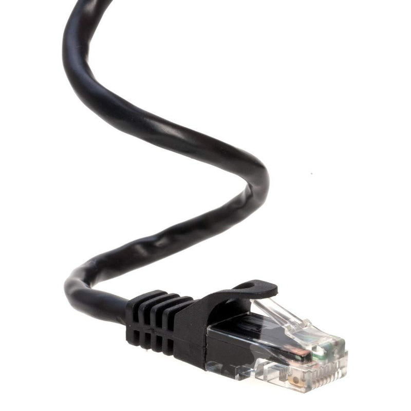 Cables Direct Online Snagless Cat6 Ethernet Network Patch Cable Black 10 Feet 10ft