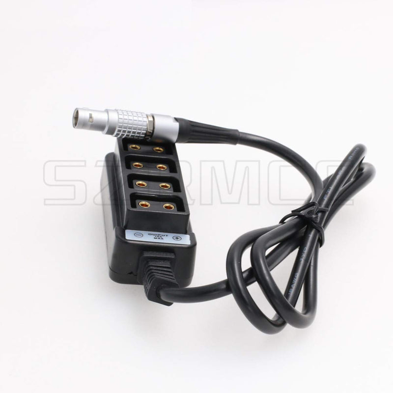 SZRMCC Arri Amira/XT Camera RED DSMC2 AUX 0B 2 Pin Power Out 12V to 4 D-tap Female Splitter Cable