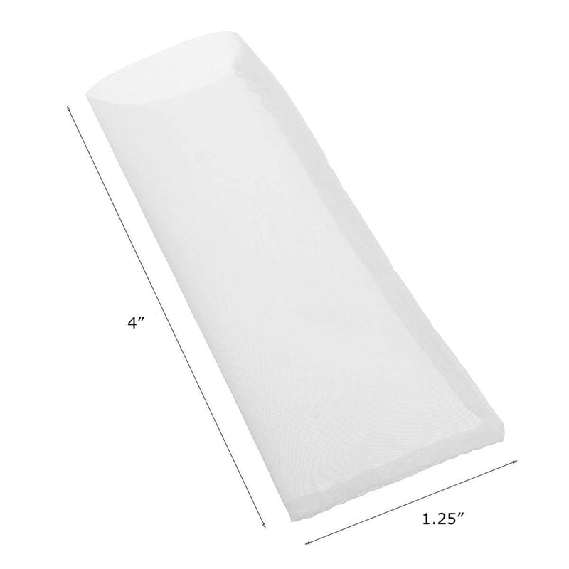 25 Micron | Premium Nylon Tea Filter Press Screen Bags | 1.25" x 4" | 10 Pack | Zero Blowout Guarantee | All Micron & Sizes Available 25 micron