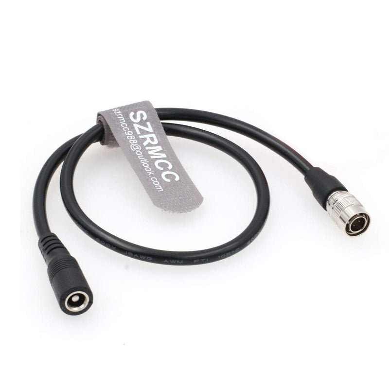 SZRMCC DC 2.5 Jack to Hirose 4 Pin Male Power Cable for Sony Camera Sound Devices or Recorder Zoom F4 F8