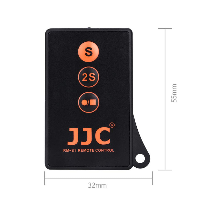 JJC Infrared Wireless Camera Shutter Remote Control Commander With Vlog Video Start Stop Function for Sony A6600 A6500 A6400 A6300 A6000 A1 A7III II A7 A7SIII II A7S A7RIV III II A7R A9 II NEX-6 NEX-7