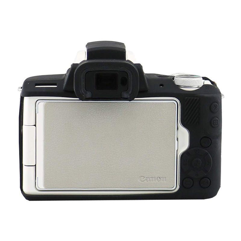 Easy Hood Case for Canon EOS M50 and M50 II Digital Camera, Anti-Scratch Soft Silicone Housing Protective Cover Protector Skin (Black) Black