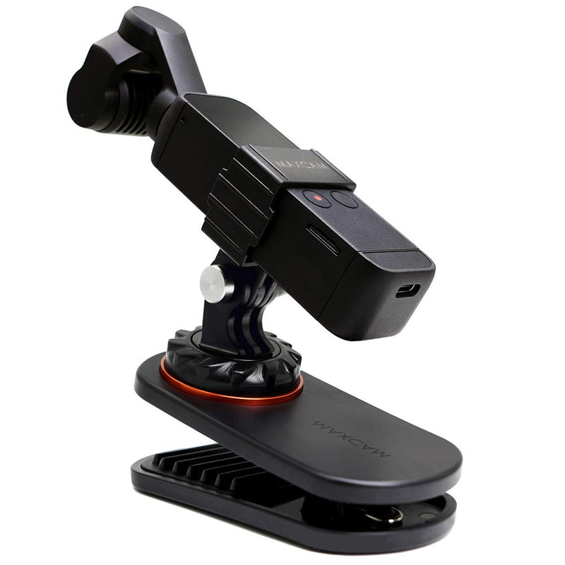 MAXCAM Swivel Backpack Clip Mount Compatible with DJI Pocket 2/1 for DJI Pocket2/1