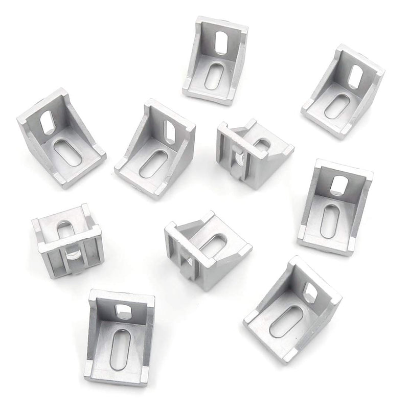 Tsnamay 4040 Inside Corner Bracket Gusset for 4040 Aluminum Extrusion Profile with Slot 8mm-10PCS 10pcs