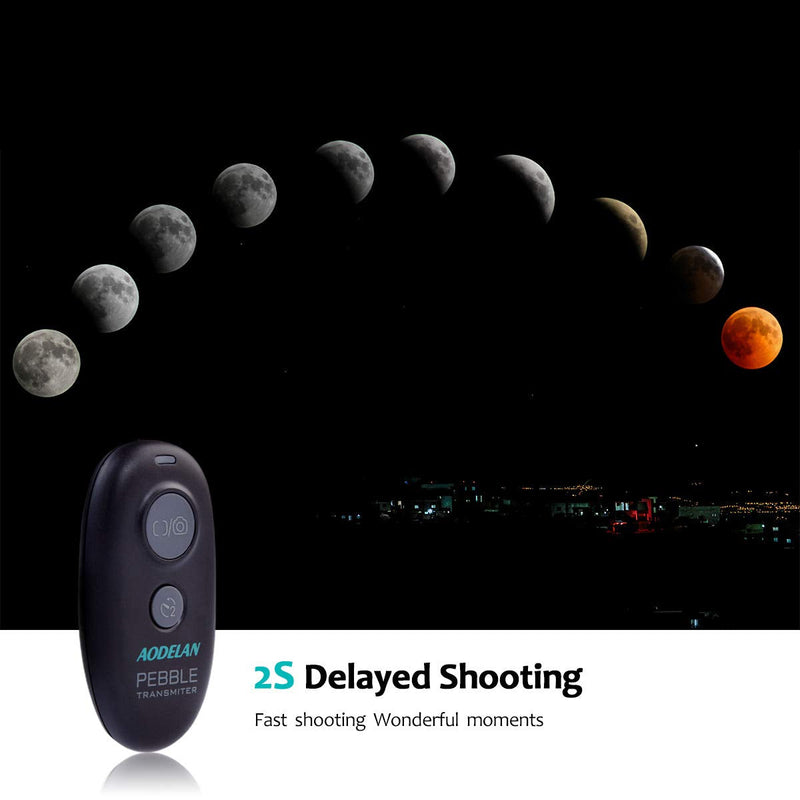 AODELAN Wireless Shutter Release Camera Remote Control for Sony a5100, a6000, a6300, a5000, a7 III, a7 II, a7, a7R III, a9, RX100 III, RX10M2, Replaces Sony RM-L1AM and RM-SPR1