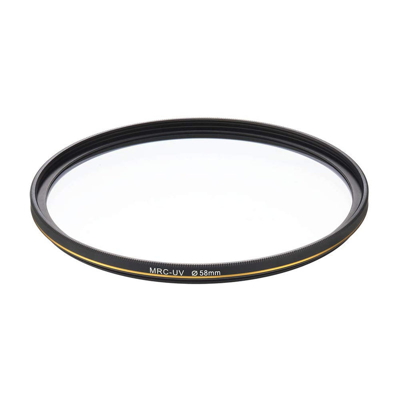 LENSKINS 58mm UV Protective Filter, 16-Layer Multi-Resistant Nano Coated, Ultra Slim, German Optics, Weather-Sealed, HD Clear Glass Ultra Violet Filter, Camera Lens Protector with Lens Cloth
