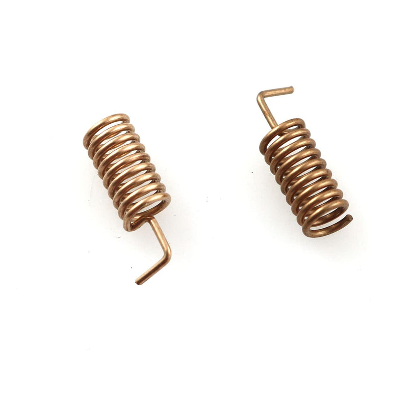 PZRT 4pcs Coil Spring Antenna Data Transmission Helical Antenna, Bronze 868MHz