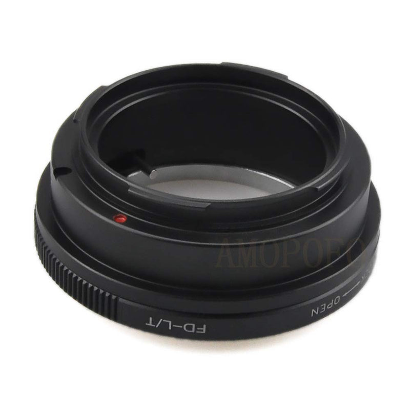 Compatible with for Canon FD FL Mount Lens & for Leica L Mount Camera Such as T, Typ701,TL,TL2,CL (2017), SL,Typ601.FD to L/T Adapter