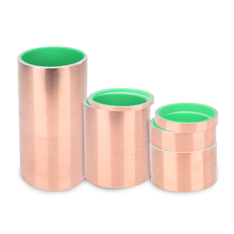 Guitar Copper Foil Tape, 3M Guitar Copper Foil Tape Double Conductive Adhesive Tape 0.6/1.2/2.5/5/10/15.2cm Width for EMI Shielding (Size : 15.2cm/5.98'') 15.2cm/5.98''