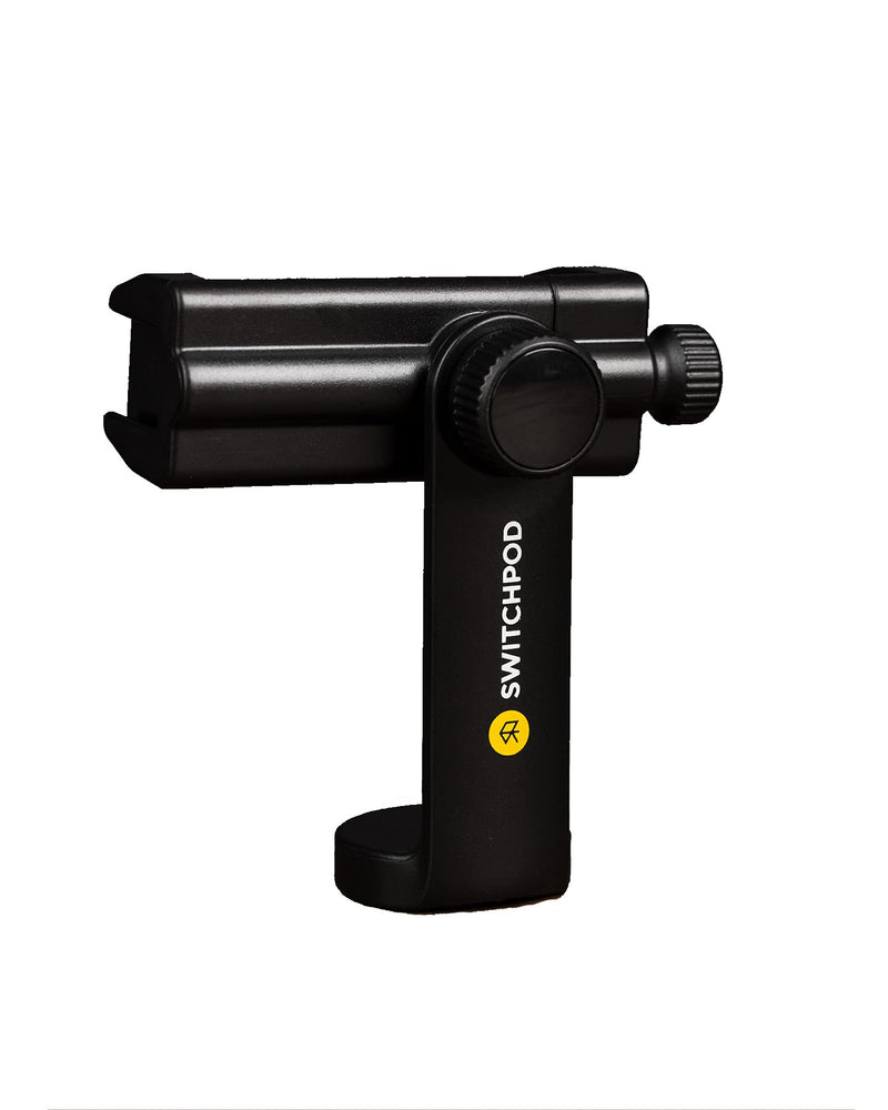 SwitchPod Cell Phone Tripod Adapter with Cold Shoe, 360 Degree Rotatable