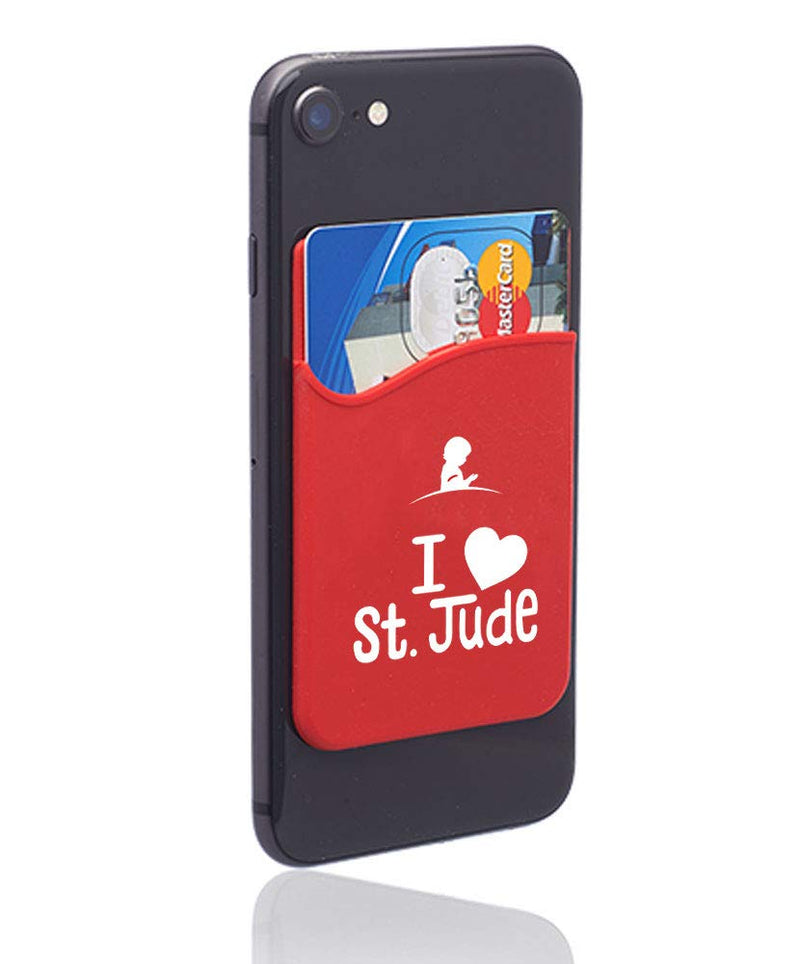 I Love St. Jude Silicone Smart Wallet | Card Holder