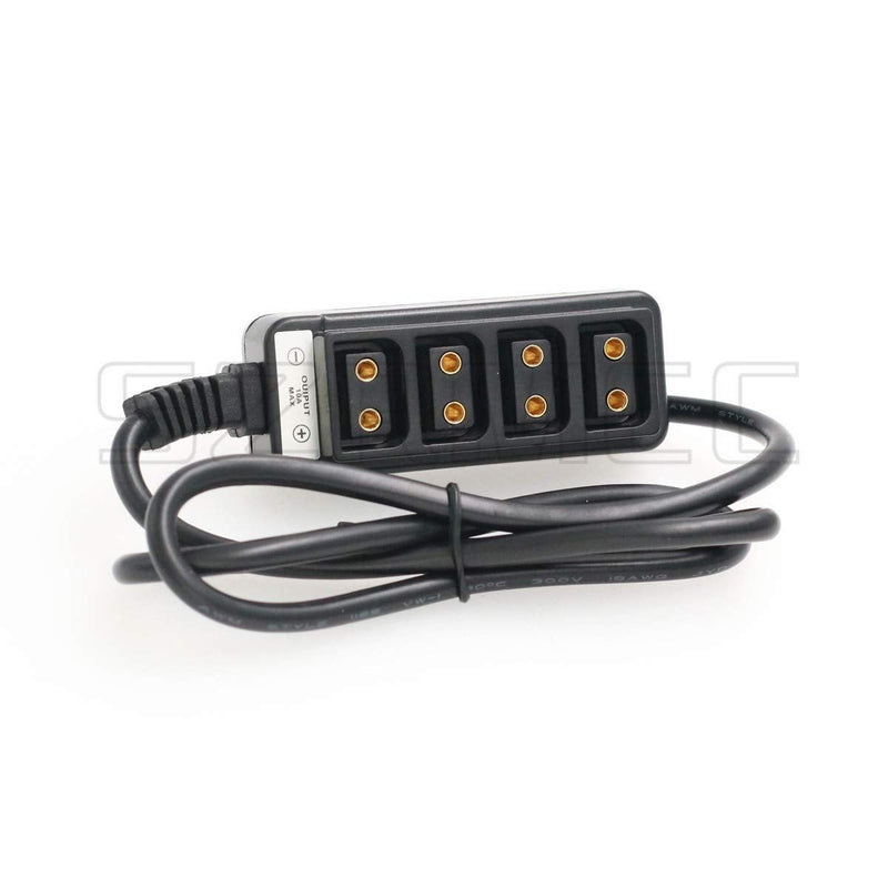 SZRMCC Hirose 4 Pin 12V Power Out to 4 D tap Splitter P tap Splitter Cable for Sony F5 F55 FS7 Camera (6''inch) 6''inch