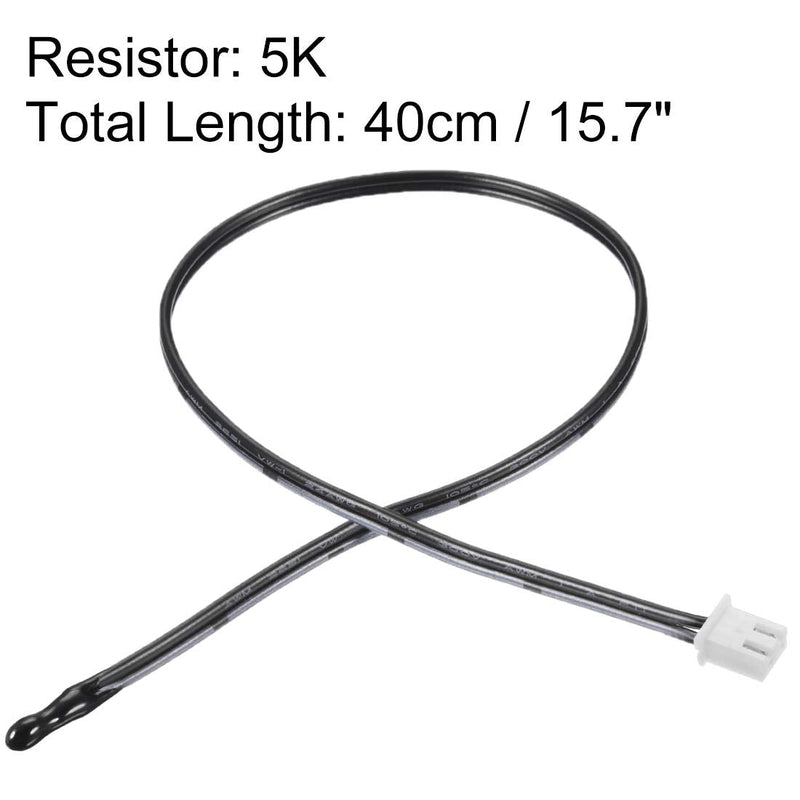 [AUSTRALIA] - uxcell 5 Pcs 5K NTC Thermistor Probe 15.7 Inch Epoxy Sensitive Temperature Temp Sensor for Air Conditioner 