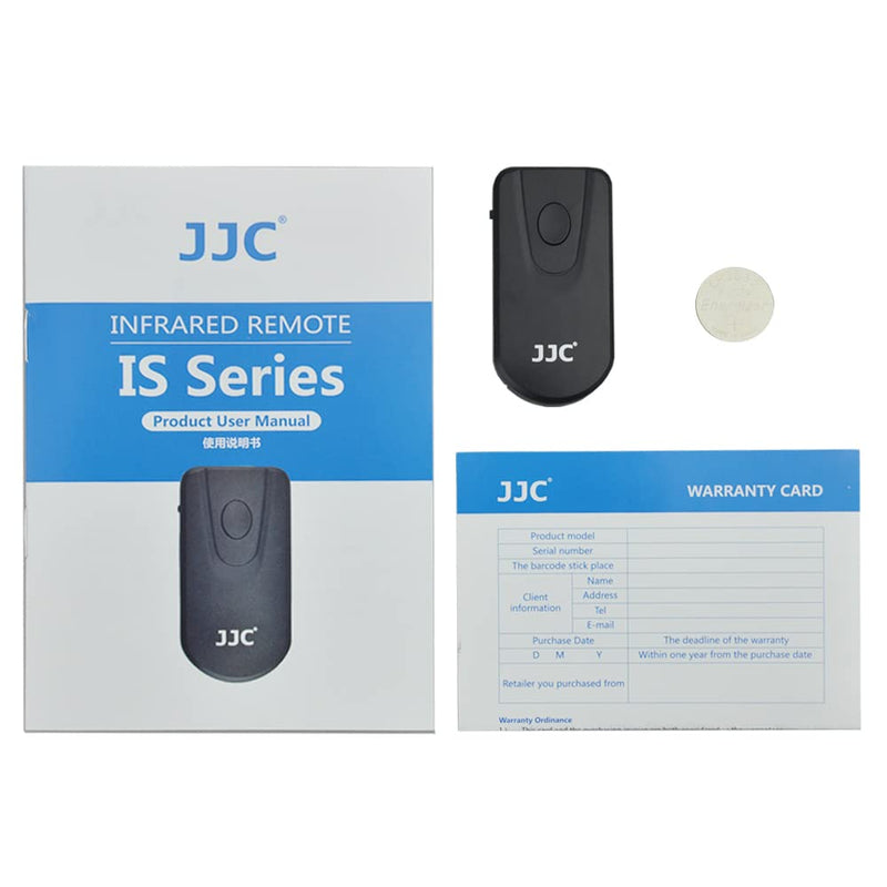 JJC Wireless Infrared Shutter Release Remote Control for Sony A6600 A6500 A6400 A1 A7 III A7 II A7R IV A7R III A7S III A7S II A9 II A99II NEX-6 NEX-7 Replaces Sony RMT-DSLR1 & RMT-DSLR2 Remote Replace Sony RMT-DSLR1