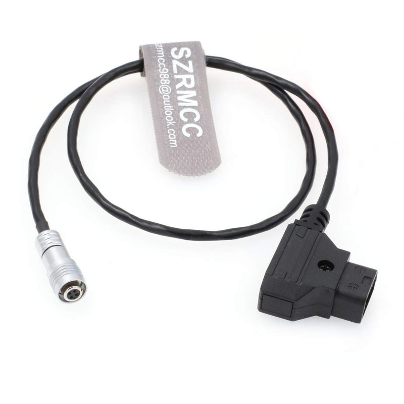 SZRMCC D-tap to XS6 4 Pin Female Plug Power Cable for IKAN Portkeys BM5 BM7 HH7 HS7T Monitor (Straight Cable, Straight) Straight Cable