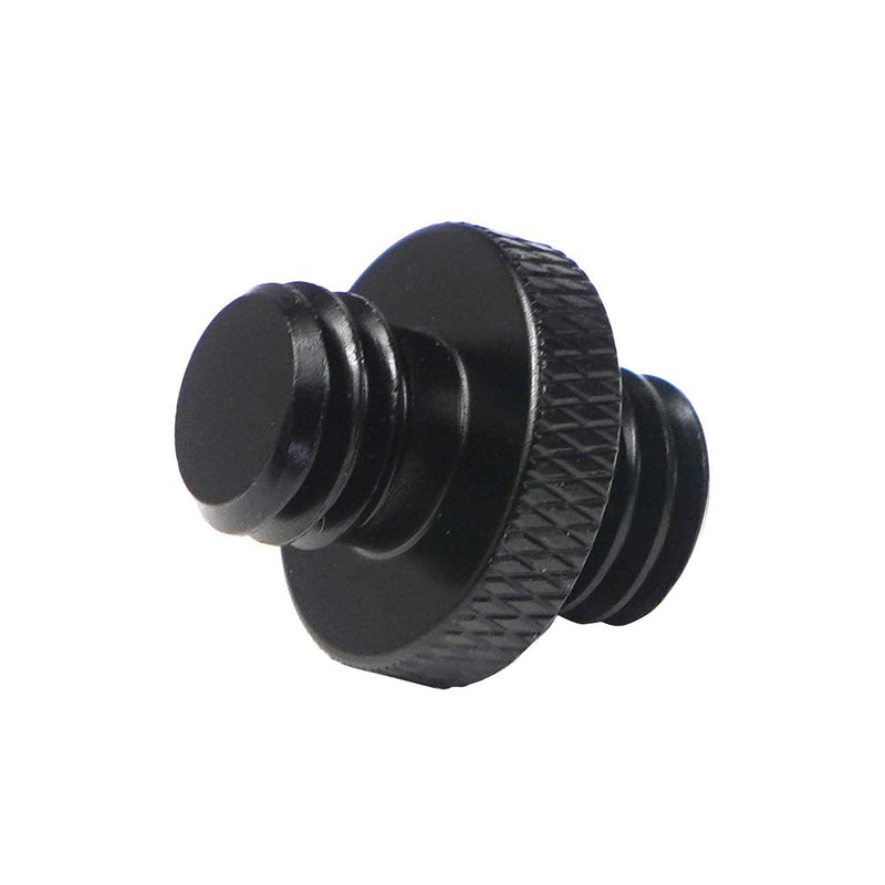 [AUSTRALIA] - Huakun 4 Pcs International Standard 1/4" Male to M5 MaleThreaded Screw Adapter Standard Tripod Mounting Thread Camera Screw Adapter Converter 