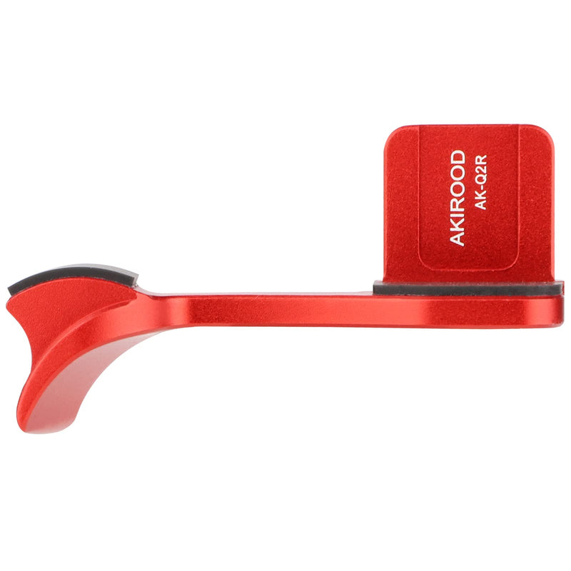AKIROOD Metal Thumb Up Grip for Leica Q2 Digital Camera Red