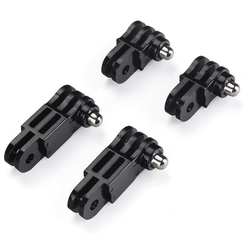 [AUSTRALIA] - HSU Adjust Arm Straight Joints Mount, Long and Short Same Direction Straight Joints Mount for GoPro Hero 10 9 8 7 6 5 4 3 3+ 2 1, AKASO Campark and Other Action Cameras 
