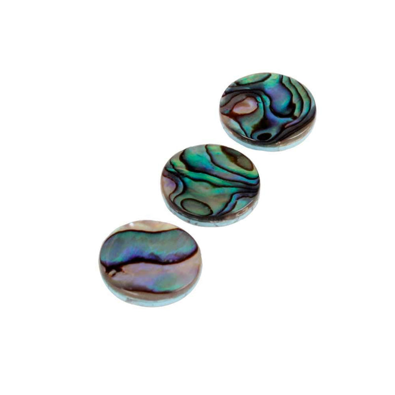 3Pcs Trumpet Finger Buttons, Colorful Abalone Shell Finger Key Buttons Set for Trumpet Replacement Parts Accessory