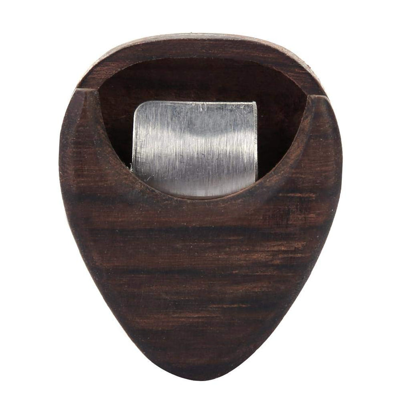 Guitar Picks Wood Box, Premium Rose Wood Guitar Pick Plectrum Storage Box Case Accessory Parts, Heart Shaped