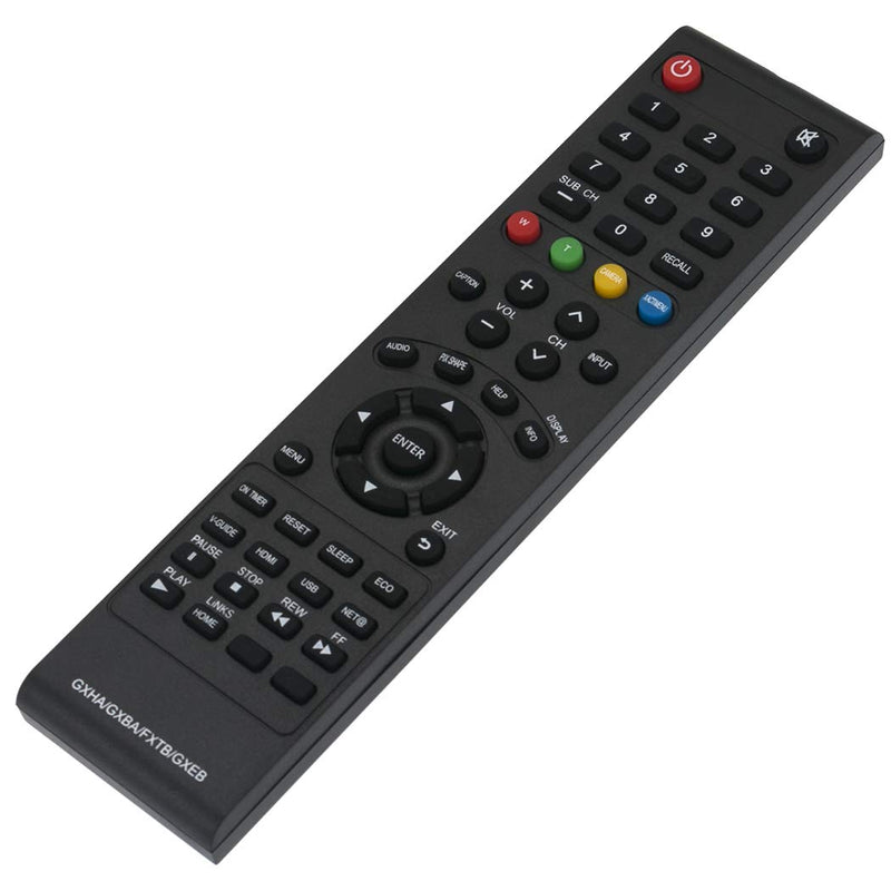 GXHA GXBA FXTB GXEB Replace Remote fit for Sanyo TV DP50843 DP55D33 DP58D33 FVD5833 DP55360 DS19204 DS25204 DS20424 DS13330 DS19330 DS13204 DS24425 DS27425 DS32225 AVM-2751S CLT1554 CLT2054 DS19310