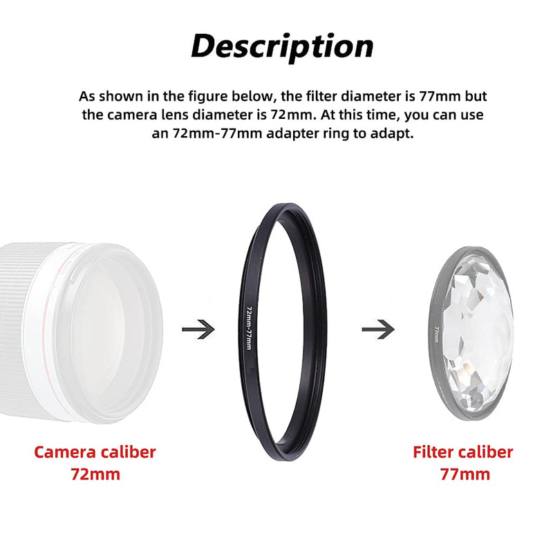 Kaleidoscope Glass Prism 72mm Camera Glass Filter Changeable Number of Subjects Camera Accessories(72mm Kaleidoscope Filter) 72mmKaleidoscope filter