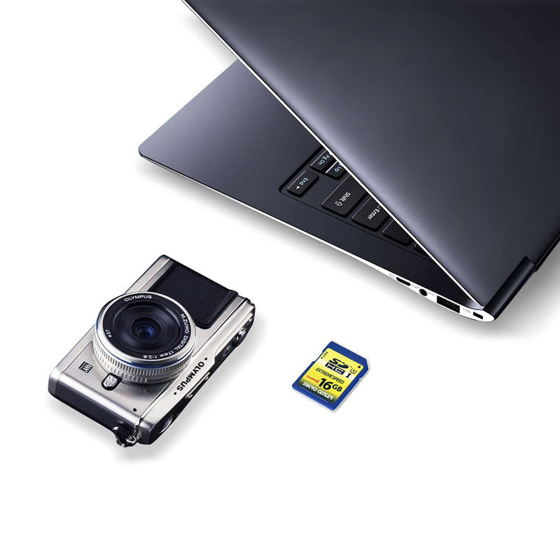 16GB Class 10 SDHC Flash Memory Card 10 Pack Standard Full Size SD Card USH-I U1 Trail Camera Memory Card by Micro Center (10 Pack) 16GB x 10