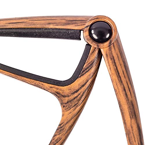 Kinsman KAC309 Guitar Capo, Multi Sapele