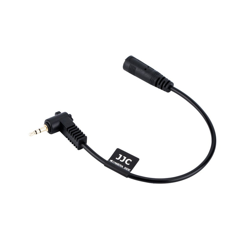 JJC 3.5mm Female Mic Jack to 2.5mm Male Mic Jack Microphone Cable Adapter for Fuji Fujifilm X-T30 X-T20 X-T10 X-PRO3 X-T100 X100V X100F X100T X-PRO2 X-T1 X-E3 X-E2S X-E2 X-E1 XF10 Camera