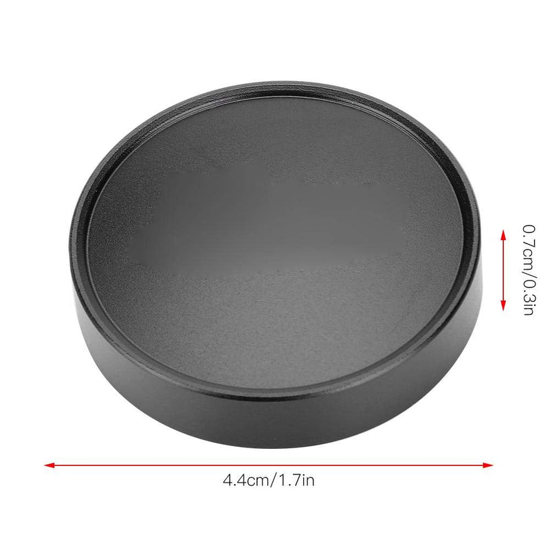 Mugast Lens Cap, Durable Alloy Camera Lens Cap Lightweight Lens Front Cap Photography Accessories for Leica E39 M Lens(Black) Black