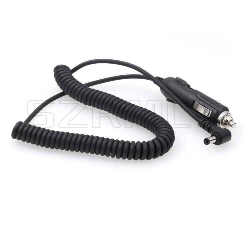 SZRMCC 12V- 24V DC 5.5 x 2.5mm Car Cigarette Lighter Power Supply Adapter Charger Cable for Portable DVD Player,Car,Truck,Bus Camera,Car DVR