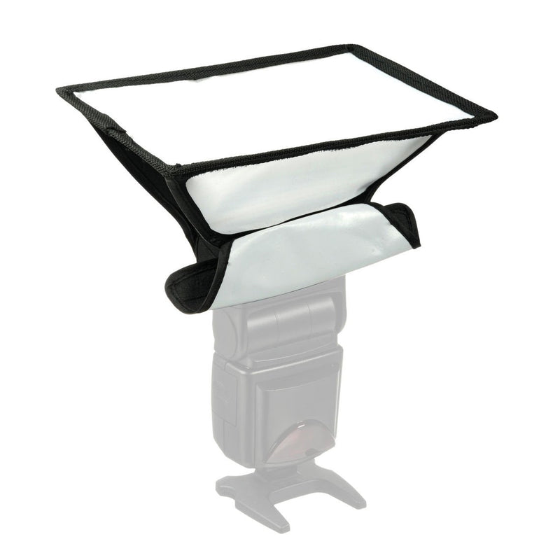 Movo Photo SB7 Universal Cloth Softbox Flash Diffuser for External Camera Flashes (Size: Medium)