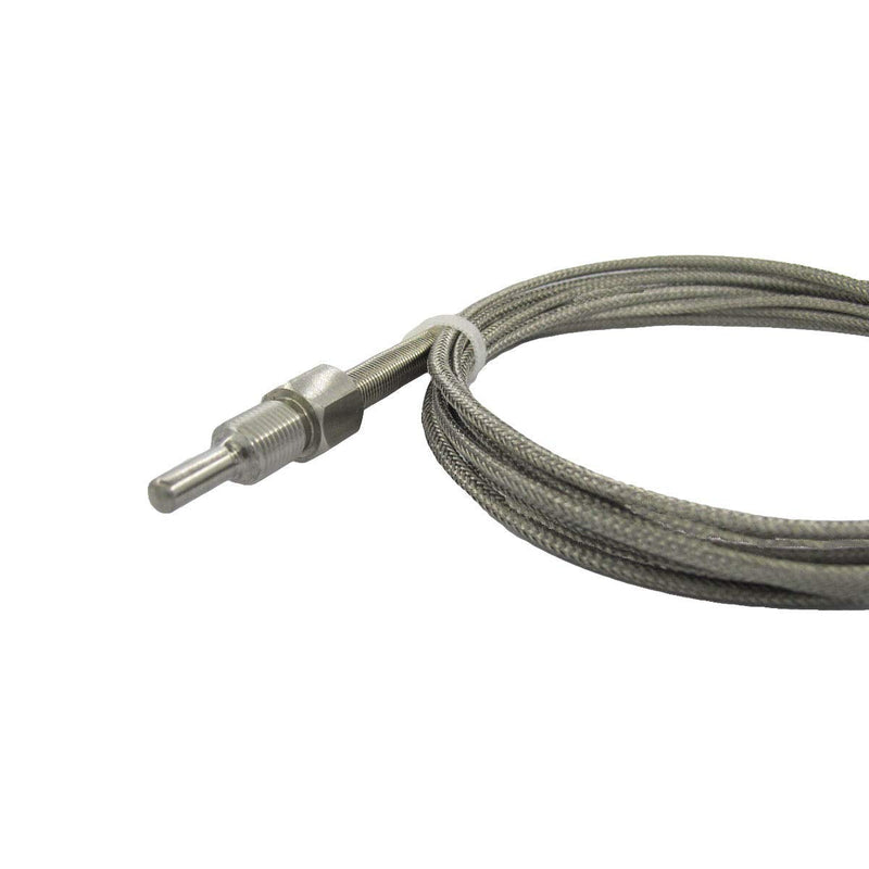 Exhaust Gas Temperature Sensors K Type Probe with 1/8 NPT Threads and 2m Lead Cable