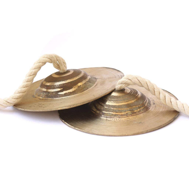 De Kulture Works™ Jhanjh/Percussion Instrument/Indian Musical Instrument/Hand Made Cymbal Pair
