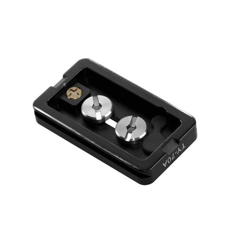 SIRUI TY-70A Quick Release Plate with Video Pin Compatible with VA-5 Fluid Head - Black