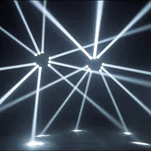 [AUSTRALIA] - 【Early Black Friday】Cool White LED Spotlight Beam KTV Disco Pinspot Light, Stage Light Projection Lamp Mirror Balls, DJ light Party Lights Magic Stage Lighting for KTV DJ Disco 