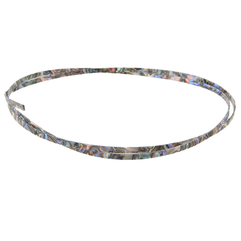 6mm Celluloid Bindings Purfling Strips for Folk Acoustic Guitar Abalone shell