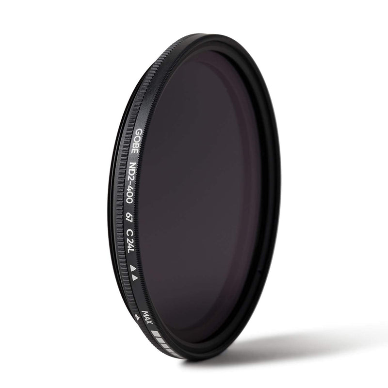 [AUSTRALIA] - Gobe 67mm ND2-400 Variable ND Lens Filter (2Peak) 