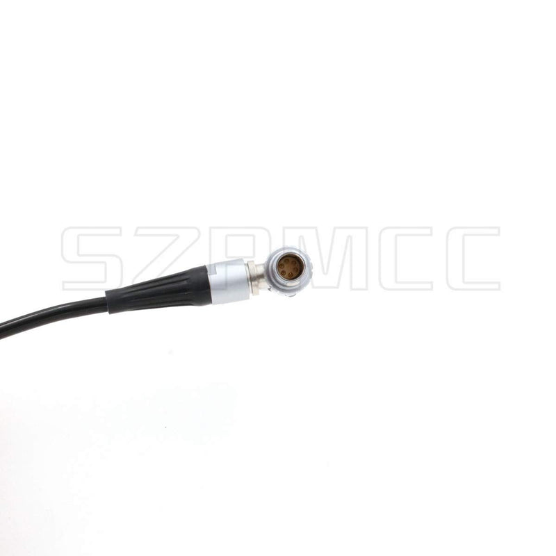 SZRMCC D-tap 2 Pin Male to 0B 6 Pin Coiled Power Cable for DJI Wireless Follow Focus Motor Unit Coiled Cable