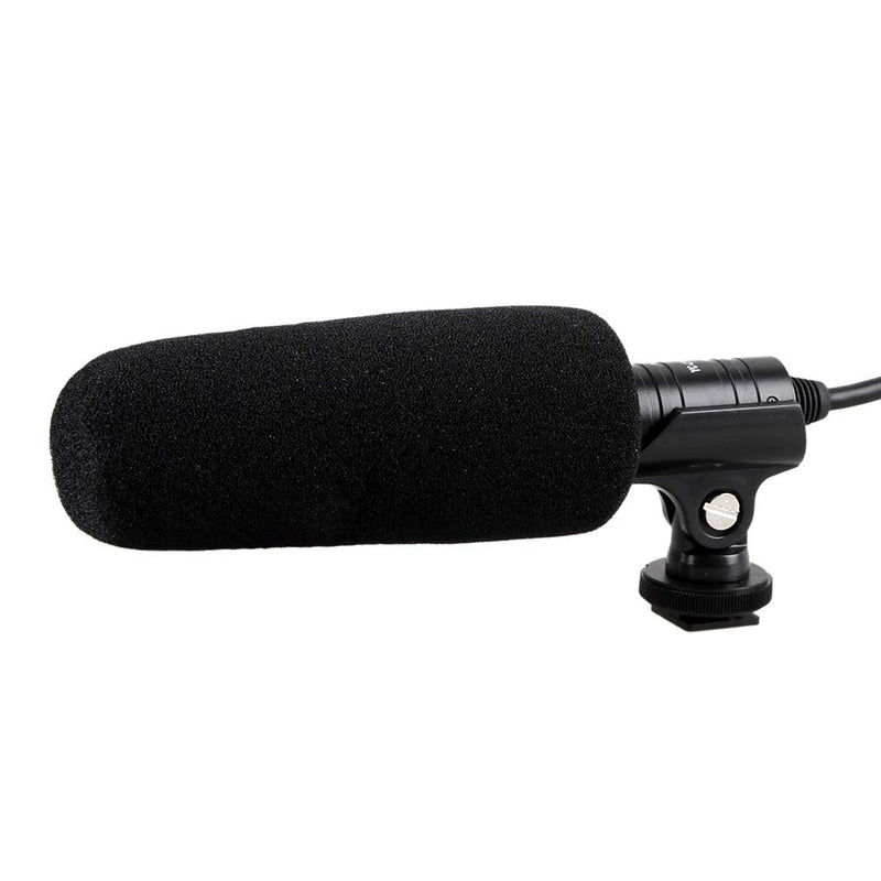 YICHUANG YC-CFM160 3.5mm Plug Professional DSLR Video Interview Microphone Mic for Canon Nikon Sony Panasonic Olympus DSLR Camera JVC Camcorder