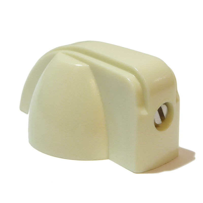 Vintage Bakelite chicken head guitar/amplifier knobs 3x Ivory tone or volume