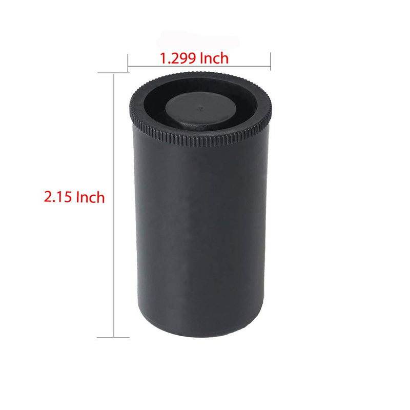 Film Canister with Caps for 35mm Film (Black 30)