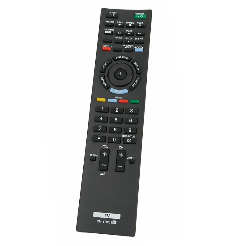 New RM-YD063 Replaced Remote fit for Sony TV KDL-32EX520 KDL-32EX521 KDL-32EX523 KDL-40EX520 KDL-40EX521 KDL-40EX523 KDL-40EX620 KDL-40EX621 KDL-46EX520 KDL-46EX521 KDL-46EX523 KDL-46EX620 KDL-46EX621