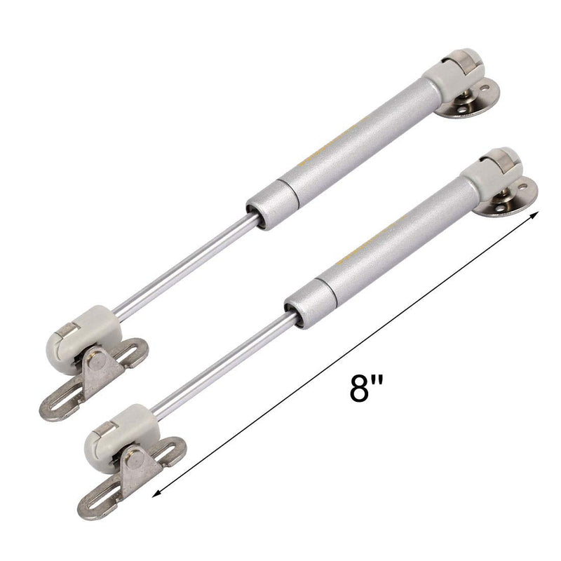 uxcell Wardrobe Door 8 Inch Hole Distance Pneumatic Lifts Support Gas Spring Stay 2pcs