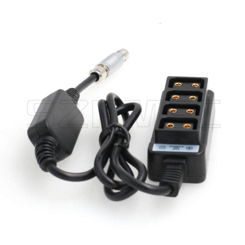 SZRMCC Fischer 3 Pin RS of ARRI Alexa Camera 12V Regulated Power Out to 4 Female D-tap Splitter P tap Splitter Cable