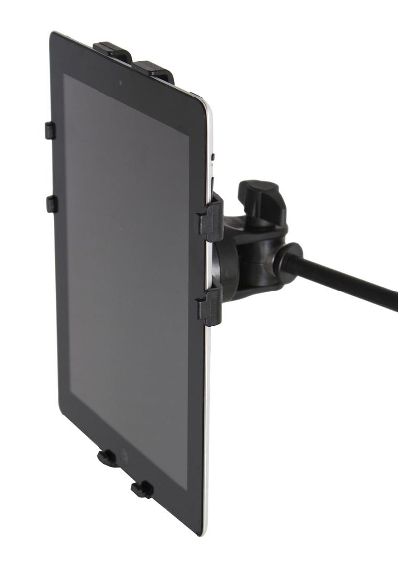 Gator Frameworks Microphone Stand Tablet Mount; Attach to Standard US Mic Adapter Threading (GFW-UTL-TBLTMNT) Microphone Stand Mount
