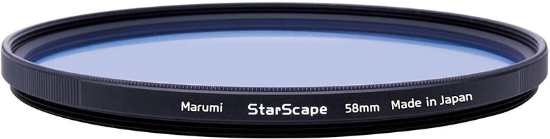 Marumi 58mm Slim MC StarScape Filter Broadband Light Pollution Reduction for Night Sky/Star 58 Made in Japan