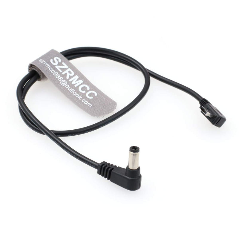 SZRMCC DC 2.5 to Micro USB Power Cable for Tilta Nucleus Nano Wireless Follow Focus Motor