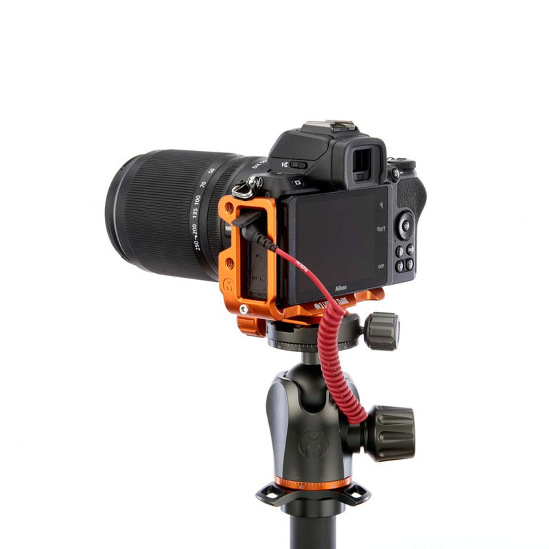 3 Legged Thing Zayla Dedicated L-Bracket - Arca Swiss Compatible L-Bracket for Landscape and Portrait Photography Zayla-PD Copper